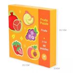 Jucarii, Copii si Bebe - Jucarii si jocuri - Jocuri si puzzle - Puzzle - Puzzle pentru bebelusi – Fructe, 48 piese, 7Toys - Infinity.ro