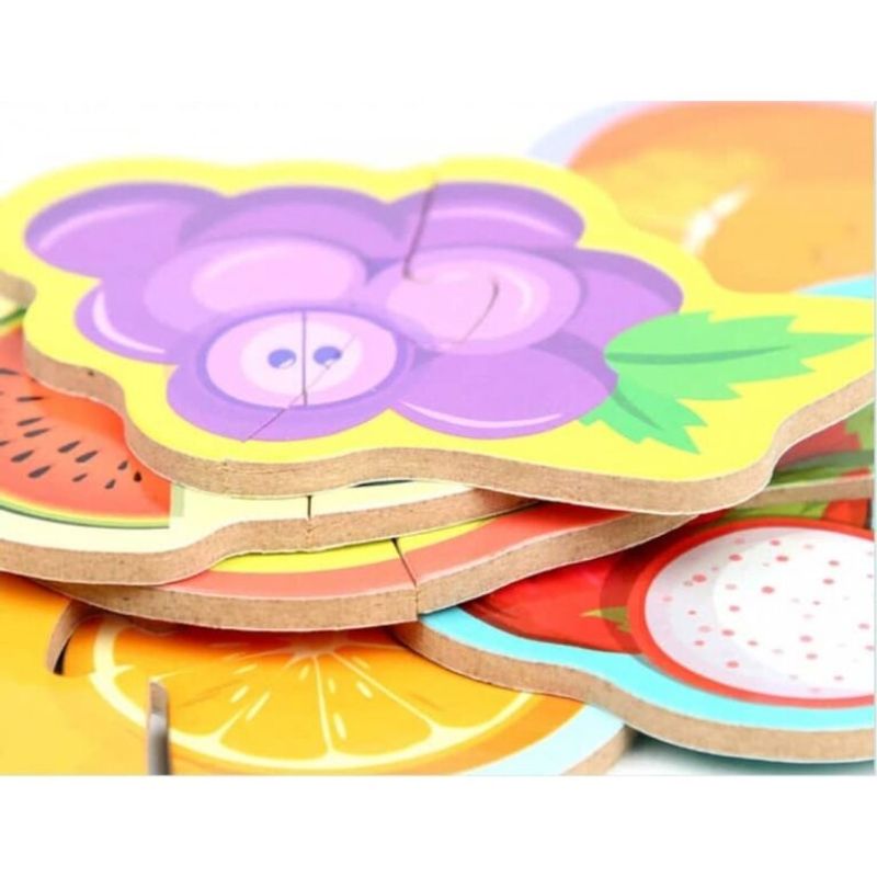 Jucarii, Copii si Bebe - Jucarii si jocuri - Jocuri si puzzle - Puzzle - Puzzle pentru bebelusi – Legume, 48 piese, 7Toys - Infinity.ro