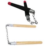 Sport si Outdoor - Sporturi de contact - Produse autoaparare - Set doua nunceaguri IdeallStore®, Training Expert, de antrenament, 31 cm, multicolor - Infinity.ro