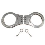 Sport si Outdoor - Sporturi de contact - Produse autoaparare - Catuse cu balama IdeallStore®, Tight Lock, otel inoxidabil, 20 cm, husa inclusa - Infinity.ro