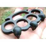 Sport si Outdoor - Sporturi de contact - Produse autoaparare - Set doua boxuri autoaparare IdeallStore®, Final Destination, otel inoxidabil, negru - Infinity.ro