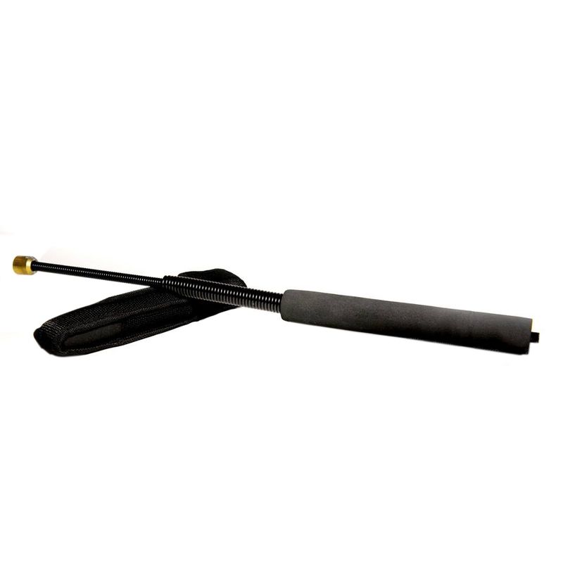 Sport si Outdoor - Sporturi de contact - Produse autoaparare - Set baston telescopic flexibil negru 47 cm +  pumnal/box crani - Infinity.ro