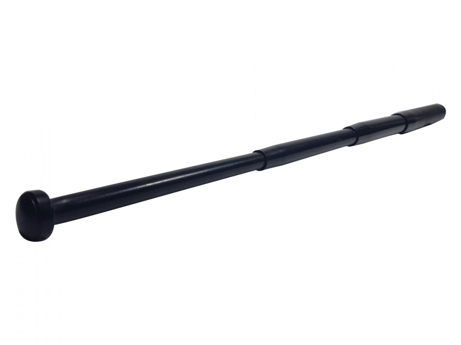 Set baston telescopic din otel, negru, 64 cm + box-rozeta craniu auriu ...