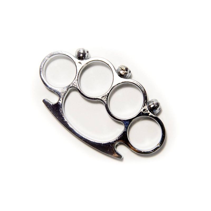 Sport si Outdoor - Sporturi de contact - Produse autoaparare - Set baston telescopic din otel, negru, 64 cm + box craniu argintiu - Infinity.ro