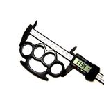 Sport si Outdoor - Sporturi de contact - Produse autoaparare - Set baston telescopic din otel, argintiu, 64 cm + box negru 1 cm grosime - Infinity.ro
