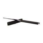 Sport si Outdoor - Sporturi de contact - Produse autoaparare - Set baston telescopic 65 cm argintiu + box argintiu 1 cm grosime - Infinity.ro