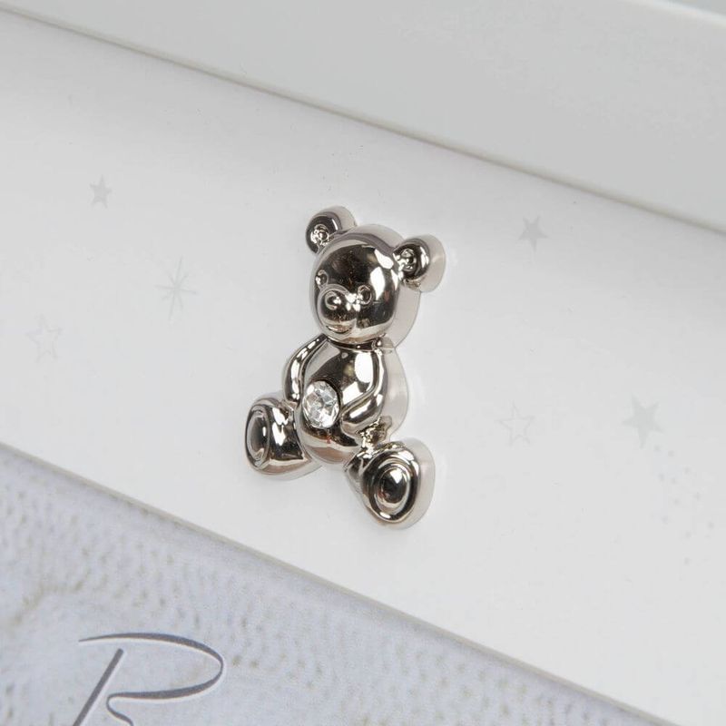 Market - Cadouri - Rame si albume foto - Rama foto pentru amprentele bebelusului Bambino by Juliana gri - Infinity.ro