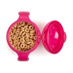 Jucarii, Copii si Bebe - Hrana si alaptare - Biberoane, suzete si accesorii hranire - Articole hranire bebelusi - Cana pentru gustare Ubbi roz - Infinity.ro