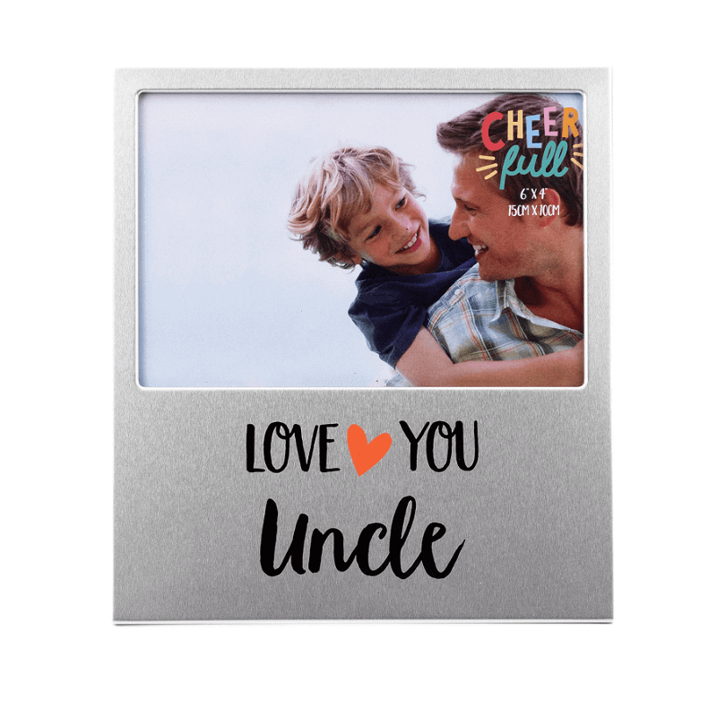 Casa si Gradina - Decoratiuni - Obiecte decorative - Rama foto din aluminiu love you Uncle - Infinity.ro