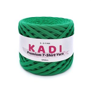 Fir de crosetat tip panglica KaDi S 5-7mm – Smarald