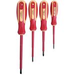 Casa si Gradina - Constructii - Scule de mana si unelte - Surubelnite - Set 4 surubelnite VDE 1000V HYUNDAI HY-59402 - Infinity.ro