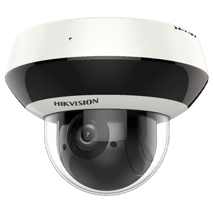 Camera mini PTZ IP 4MP, zoom optic 4X, IR20m, PoE, IK10, DarkFighter - HIKVISION DS-2DE2A404IW-DE3(C0)(S6)