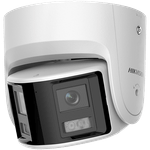 Casa si Gradina - Electrice - Smart Home - Camere de supraveghere - ColorVu - Camera IP 4MP, lentila 2.8mm, Panoramic view 180gr., WL 30m, Audio - HIKVISION DS-2CD2347G2P-LSU-SL-2.8mm - Infinity.ro