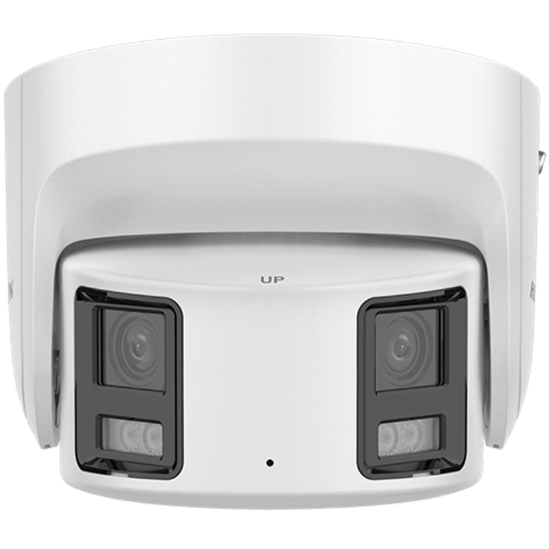 Casa si Gradina - Electrice - Smart Home - Camere de supraveghere - ColorVu - Camera IP 4K, Panoramic view 180gr., WL 30m, Audio - Hikvision DS-2CD2387G2P-LSU-SL-4mm - Infinity.ro