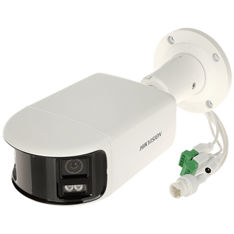Casa si Gradina - Electrice - Smart Home - Camere de supraveghere - ColorVu - Camera IP 8MP, Panoramic view 180gr., WL 40m, Audio - Hikvision DS-2CD2T87G2P-LSU-SL-4mm - Infinity.ro