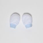 Fashion, accesorii si bijuterii - Copii - Imbracaminte copii - Treninguri si compleuri copii - Set cadou nou nascuti 4 piese din bumbac Inter Baby - alb si bleu - Infinity.ro