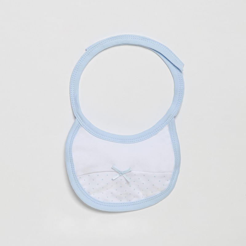 Fashion, accesorii si bijuterii - Copii - Imbracaminte copii - Treninguri si compleuri copii - Set cadou nou nascuti 4 piese din bumbac Inter Baby - alb si bleu - Infinity.ro