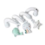 Jucarii, Copii si Bebe - Jucarii si jocuri - Jucarii bebelusi - Jucarii pentru carucioare si patut - Spirala de plus cu jucarii Inter Baby model caracatita - Infinity.ro