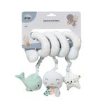 Jucarii, Copii si Bebe - Jucarii si jocuri - Jucarii bebelusi - Jucarii pentru carucioare si patut - Spirala de plus cu jucarii Inter Baby model caracatita - Infinity.ro