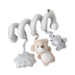 Jucarii, Copii si Bebe - Jucarii si jocuri - Jucarii bebelusi - Jucarii pentru carucioare si patut - Spirala de plus cu jucarii Inter Baby model ursulet - Infinity.ro