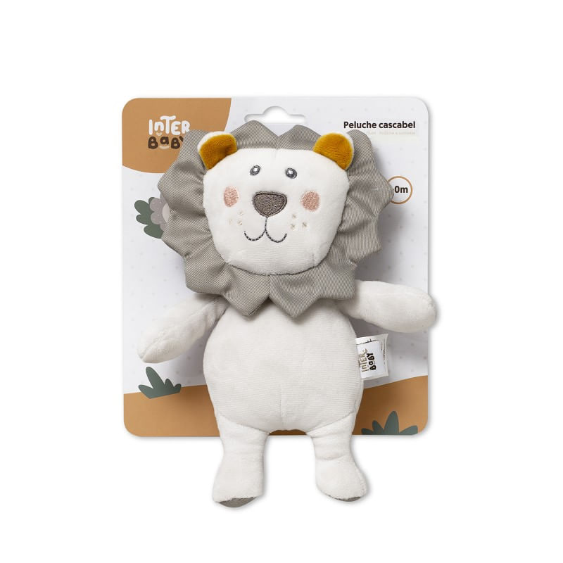 Jucarii, Copii si Bebe - Jucarii si jocuri - Jucarii bebelusi - Jucarii zornaitoare - Jucarie de plus zornaitoare Inter Baby leu - Infinity.ro