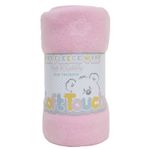 Casa si Gradina - Textile si covoare - Pături și cuverturi - Paturici copii - Paturica bebe din fleece roz Soft Touch - Infinity.ro