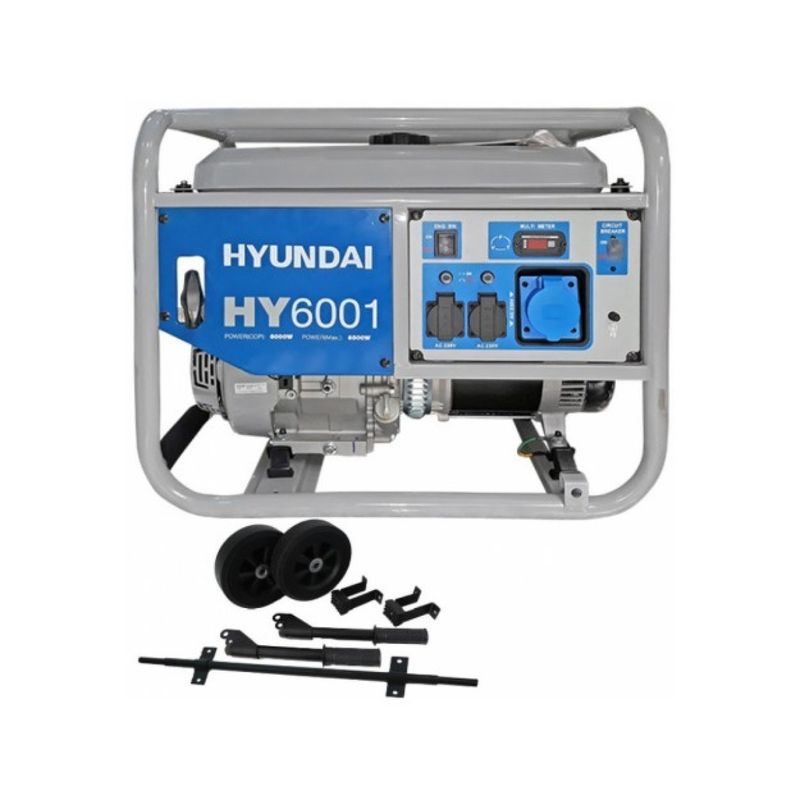 Casa si Gradina - Electrice - Generatoare electrice - Generator de curent monofazic 6 kW HYUNDAI HY6001 - Infinity.ro