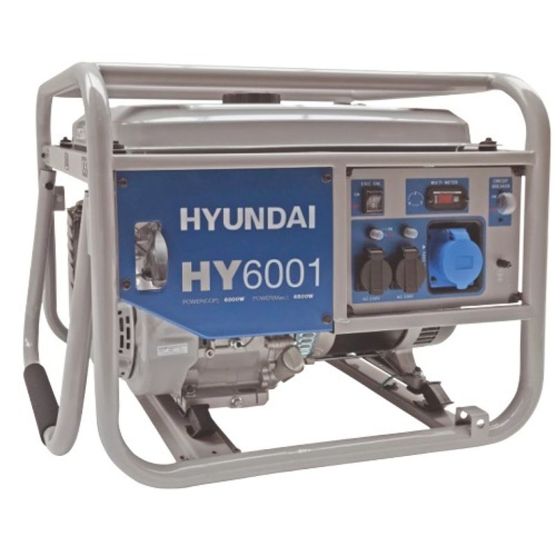 Casa si Gradina - Electrice - Generatoare electrice - Generator de curent monofazic 6 kW HYUNDAI HY6001 - Infinity.ro