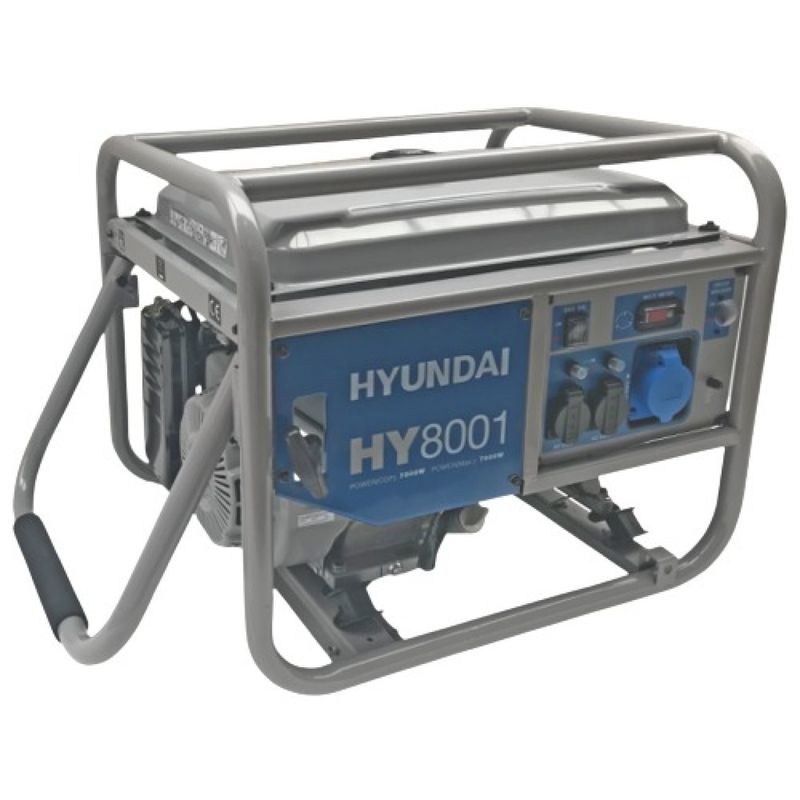 Casa si Gradina - Electrice - Generatoare electrice - Generator de curent monofazic 7,5 kW HYUNDAI HY8001 - Infinity.ro