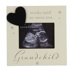 Market - Cadouri - Rame si albume foto - Bambino by Juliana - Rama foto cu creta days until we meet you Grandchild - Infinity.ro