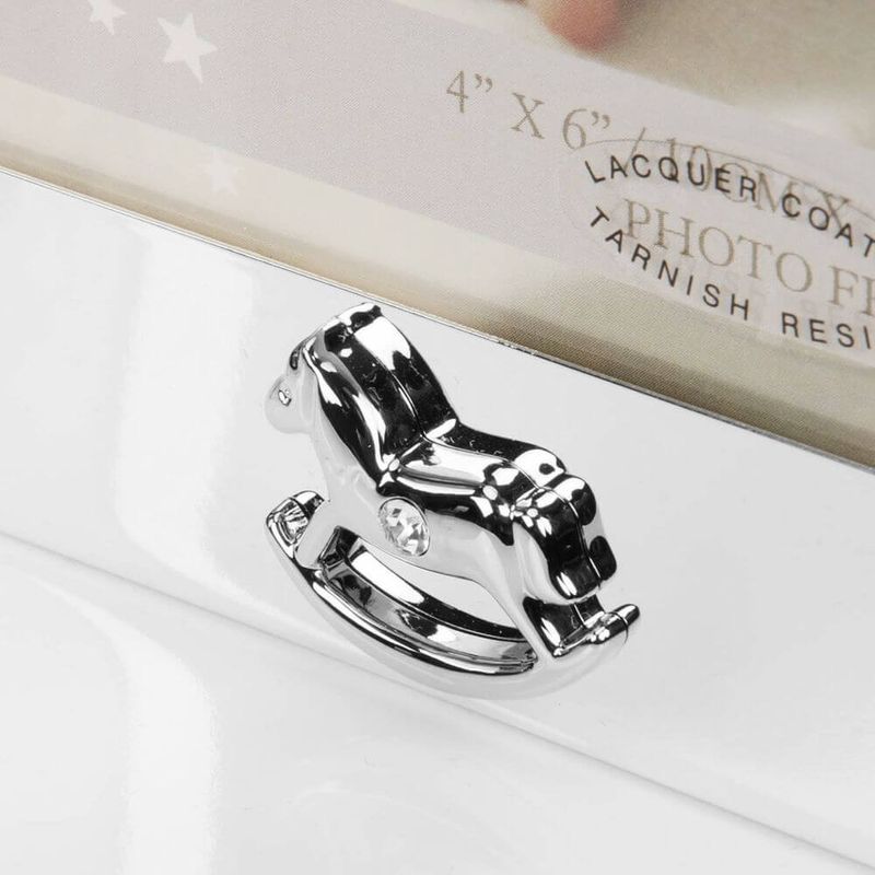 Market - Cadouri - Rame si albume foto - Bambino by Juliana - Rama foto dubla argintata - Infinity.ro