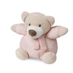 Jucarii, Copii si Bebe - Jucarii si jocuri - Jucarii bebelusi - Jucarii zornaitoare - Jucarie de plus zornaitoare Inter Baby ursulet roz - Infinity.ro