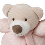 Jucarii, Copii si Bebe - Jucarii si jocuri - Jucarii bebelusi - Jucarii zornaitoare - Jucarie de plus zornaitoare Inter Baby ursulet roz - Infinity.ro