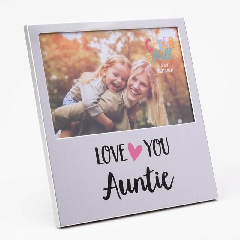 Casa si Gradina - Decoratiuni - Decoratiuni perete - Rama foto din aluminiu love you Auntie - Infinity.ro