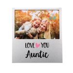 Casa si Gradina - Decoratiuni - Decoratiuni perete - Rama foto din aluminiu love you Auntie - Infinity.ro