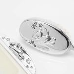 Market - Cadouri - Cadouri personalizate - Set perie si pieptan argintate Twinkle Twinkle - Infinity.ro
