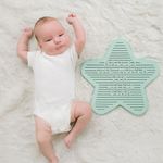 Casa si Gradina - Decoratiuni - Obiecte decorative - Decoratiuni camera copilului - Tabla decorativa steluta cu litere pentru personalizare Pearhead - Infinity.ro