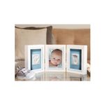 Market - Cadouri - Rame si albume foto - Kit rama foto tripla cu amprente manuta si piciorus Pearhead - Infinity.ro