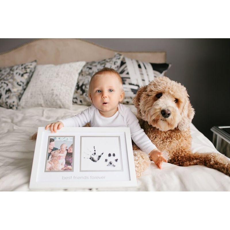 Market - Cadouri - Rame si albume foto - Pearhead - Kit rama foto amprente cerneala - Best Friends Forever - Infinity.ro