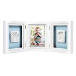 Market - Cadouri - Rame si albume foto - Kit rama foto tripla cu amprente manuta si piciorus Pearhead - Infinity.ro