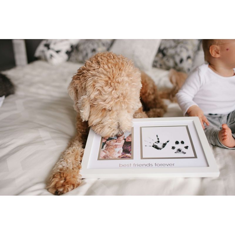 Market - Cadouri - Rame si albume foto - Pearhead - Kit rama foto amprente cerneala - Best Friends Forever - Infinity.ro