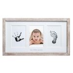 Market - Cadouri - Rame si albume foto - Kit rama foto amprenta cu cerneala pentru manuta si piciorus model vintage Pearhead - Infinity.ro