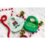 Jucarii, Copii si Bebe - Hrana si alaptare - Biberoane, suzete si accesorii hranire - Articole hranire bebelusi - Set bavete din silicon Pearhead Cute Little Elf - Infinity.ro