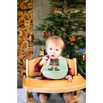 Jucarii, Copii si Bebe - Hrana si alaptare - Biberoane, suzete si accesorii hranire - Articole hranire bebelusi - Set bavete din silicon Pearhead Cute Little Elf - Infinity.ro