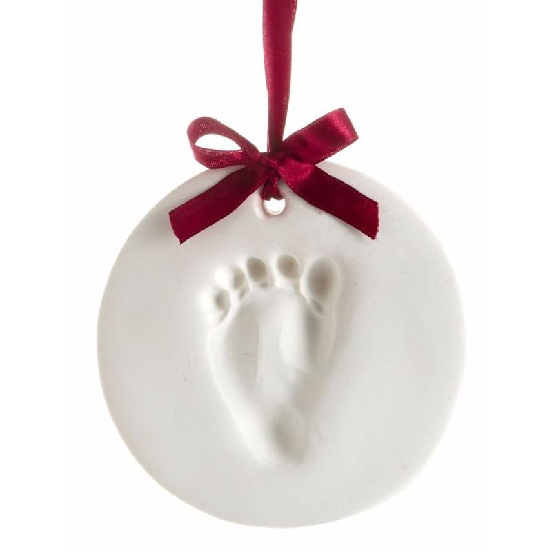 Casa si Gradina - Decoratiuni - Decoratiuni de sezon - Pearhead - Kit amprenta mulaj manuta sau piciorus pentru ornament bradut - Infinity.ro