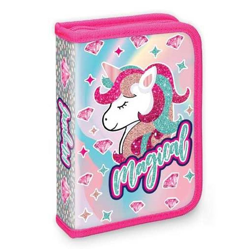 Carti si Birotica - Rechizite - Penare - Penar echipat, 1 fermoar, 2 extensii, 32 piese, UNICORN , 7Toys - Infinity.ro