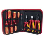 Casa si Gradina - Constructii - Scule profesionale - Scule izolate la 1000 v - Set 10 scule de mana VDE 1000V Hyundai HY-59415 - Infinity.ro