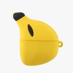 TV, Audio-Video si Foto - Portabile audio - Casti audio - Husa pentru casti Apple AirPods 3, Kwmobile, Galben, Silicon, 56695.02 - Infinity.ro