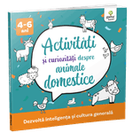 Carti si Birotica - Carti - Carti pentru copii - Activitati extracurriculare - Activitati si curiozitati despre animale domestice - Infinity.ro