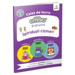 Carti si Birotica - Carti - Carti pentru copii - Carti interactive - Pot sa citesc si sa scriu! Nivelul 1 Spiridusii cizmari - Infinity.ro